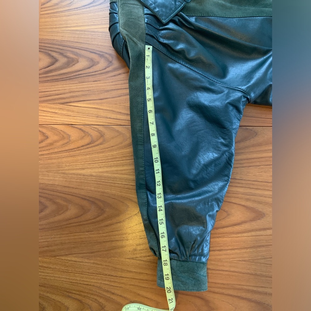 VINTAGE 90'S TO LEATHER FASHIONS LEATHER JACKET - Picture 15 of 16